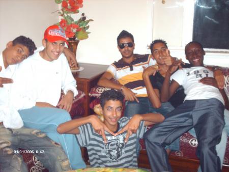 moi et pitcho et rida et faysal et coco et bobo